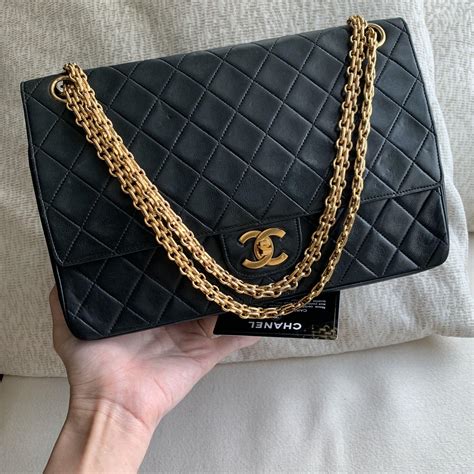 chanel double chain bag